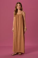 Vestido Valeria Caramelo