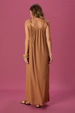 Vestido Valeria Caramelo - Imagem 5