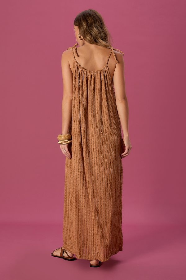 Vestido Valeria Caramelo - Imagem 5