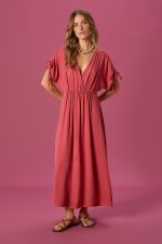 Vestido Adelle Rosa Escuro - Imagem 3