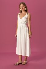 Vestido Aurora Off-white - Imagem 6