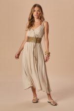 Vestido Aurora Areia - Imagem 6