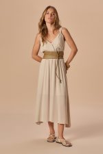 Vestido Aurora Areia - Imagem 5