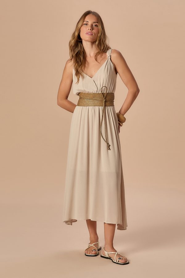 Vestido Aurora Areia - Imagem 5