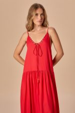 Vestido Aline Vermelho - Imagem 2