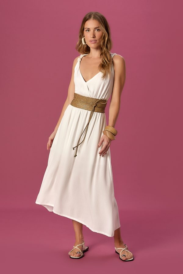 SAVINA_0243 Vestido Aurora Off-white - Imagem 1