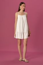 Vestido Alessandra Off-white - Imagem 3
