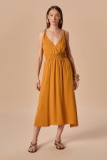 Vestido Aurora Mostarda - Imagem 4