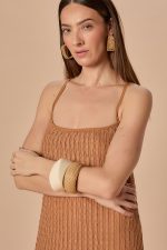 Vestido Elis Caramelo - Imagem 4