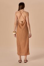 Vestido Elis Caramelo - Imagem 6